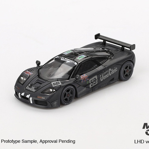 MINIGT 1:64 迈凯伦McLaren F1 GTR 1995勒芒赛车 合金汽车模型