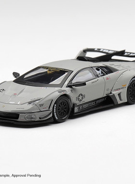 MINIGT 1:64 兰博基尼蝙蝠 LBWK MURCIELAGO 战斗灰 合金车模1314