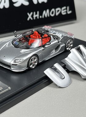 限量柯尼塞格CC850 开盖版 RM犀牛 1:64科尼塞克仿真合金汽车模型