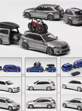 Mortal 1:64丰田 ALTEZZA GITA ELIXIR IS200 咬地鲨合金汽车模型