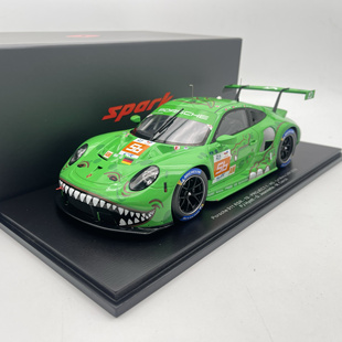 保时捷911 仿真汽车模型 绿恐龙 Spark 赛车 RSR 2023勒芒56