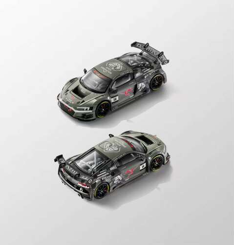 Kilo 1:64 奥迪AUDI R8 LMS GT3 EVO II 达尔文 开盖合金汽车模型