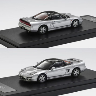 LCD 1:64 本田NSX 第1代Mk1 NA1 翻灯日本国宝合金汽车模型收藏银