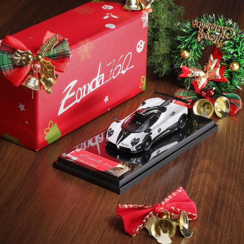 HKM 1:64  开盖版  Pagani 帕加尼 宗塔Zonda 760 合金汽车模型