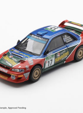 MINIGT 1:64 斯巴鲁Subaru Impreza WRC98 #17 1211 合金汽车模型