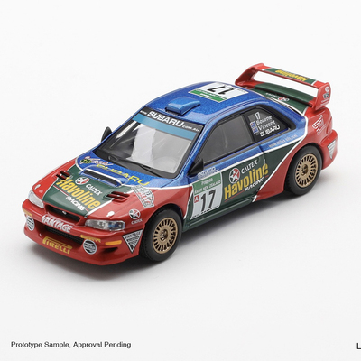 MINIGT 1:64 斯巴鲁Subaru Impreza WRC98 #17 1211 合金汽车模型