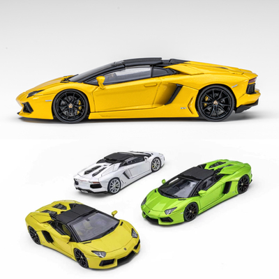 兰博基尼Aventador LP700大牛 CLASSIC GARAGE 1:64 合金开盖车模