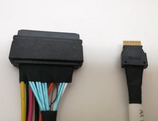 Slimline Kit SFF 8654转8639固态NVME硬盘SSD适用intelU2SlimSAS