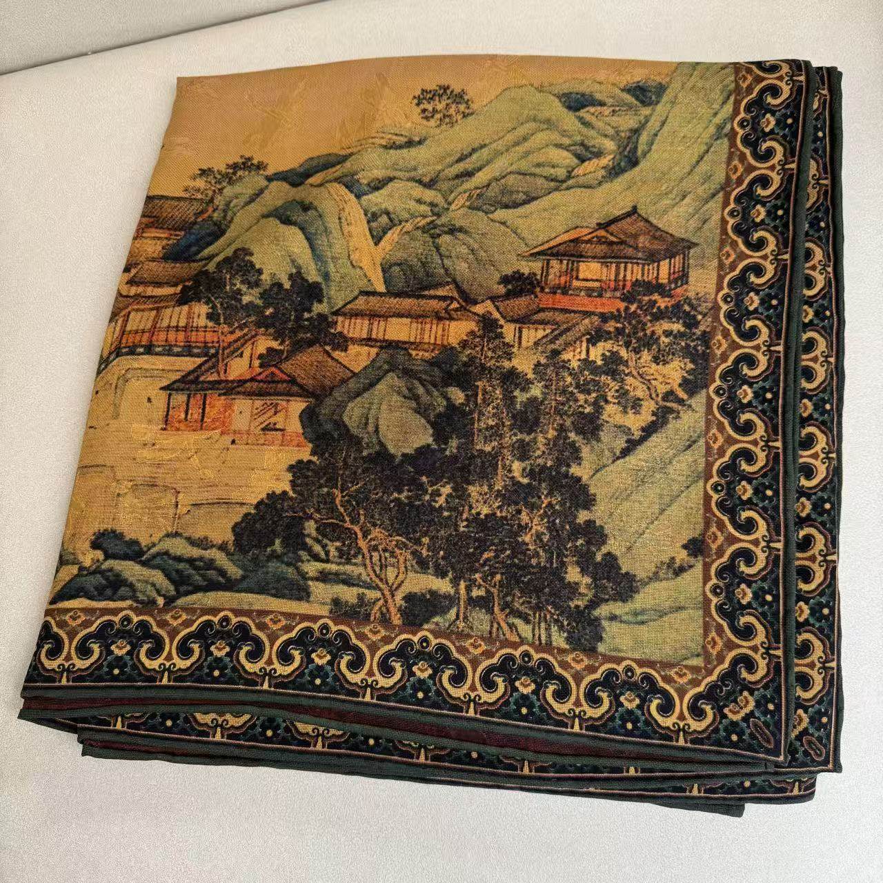 米瑞多娜 135香云纱 软烟罗 古法罗 大方巾 披肩,服饰配件/皮带/帽子/围巾,中老年服配,淘宝优惠券,粉丝福利购,淘宝优惠卷