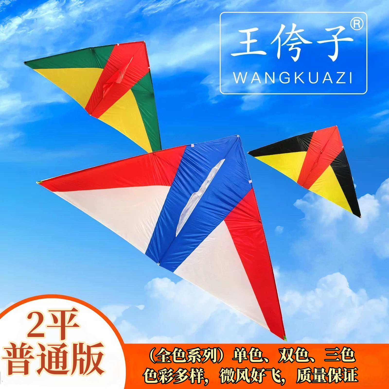 王侉子潍坊风筝2平大人专用网红高档大型微风易飞2026年儿童风筝