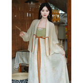 2025春季 瑶西 汉服国风裙子两件套 汉元 素新款 满庭芳 女款