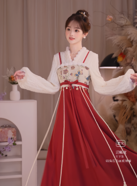 瑶西【苏里糖/惊鸿一舞】汉服国风新中式裙民族风汉服冬款连衣裙