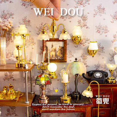 微兜bjd娃屋灯饰12分吊灯