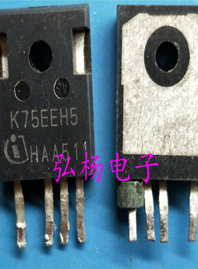 原装进口拆机 K75EEH5 四脚 75A/600V IGBT带阻尼 测好发货