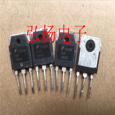 FQA28N50F拆机场效应管