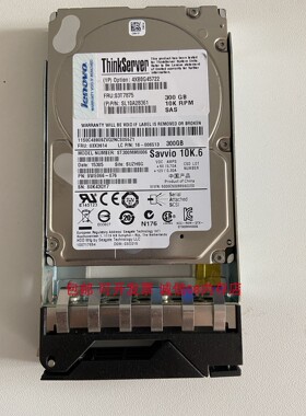 适用联想03T7875硬盘300G 10K SAS服务器RD350 RD430 RD550 RD650