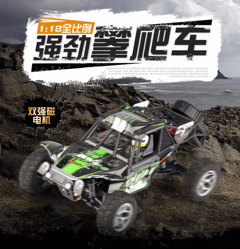 伟力1/18越野大脚方程式平跑车