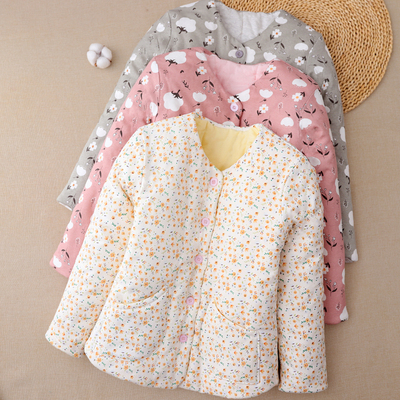 纯棉花内胆内穿修身小棉袄