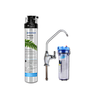 美国滨特尔爱惠浦H100净水器套装 家用厨房龙头直饮过滤器
