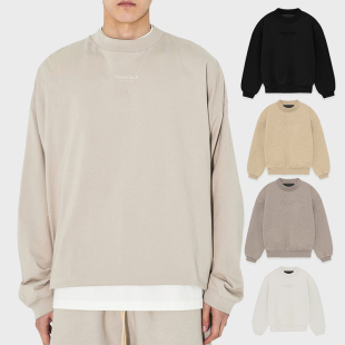 FEAR GOD云系列23FW复线ESSENTIALS潮牌FOG秋冬加绒圆领卫衣潮