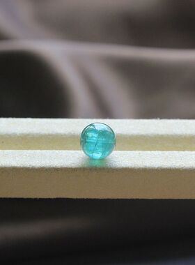 天然碧玺近帕兰圆珠隔珠