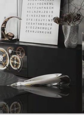 铁艺齿轮壁挂复古纯手工摆放