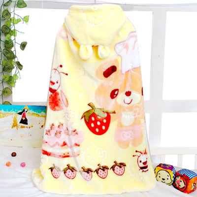 宝宝背带披风斗篷男童盖毯