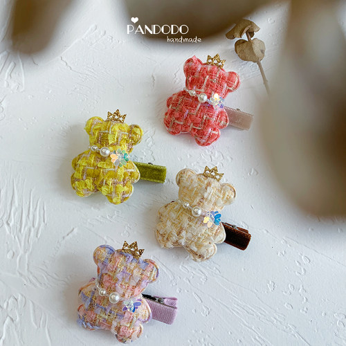 小众女童小香风手缝手工