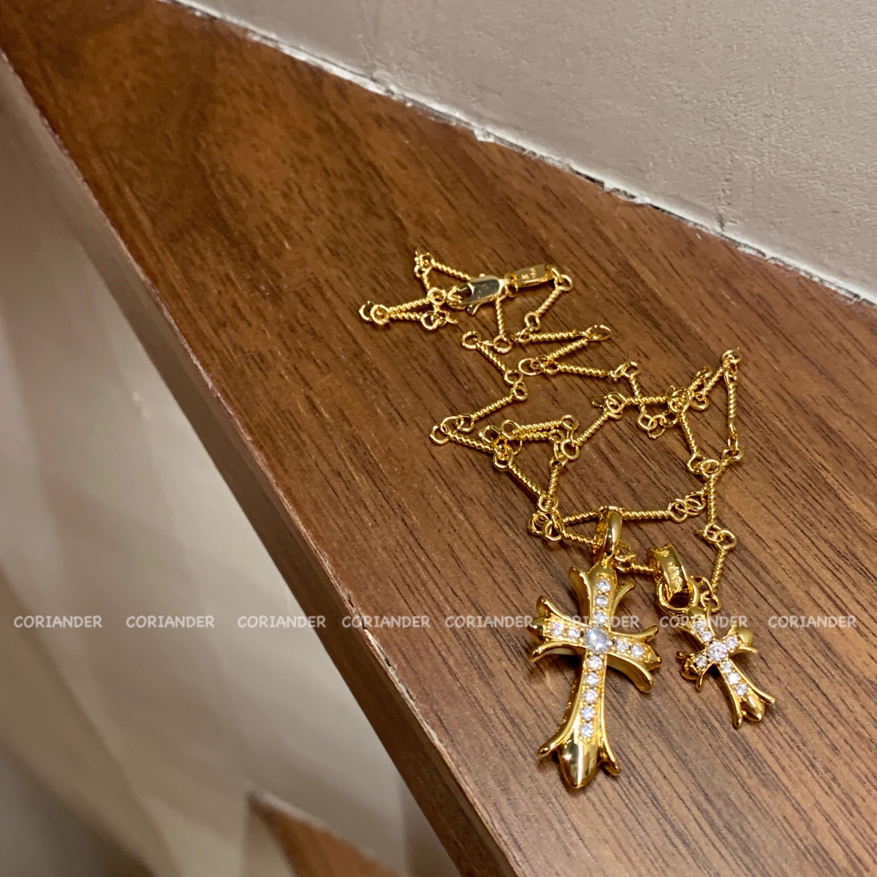 高级感十字架小众轻奢项链