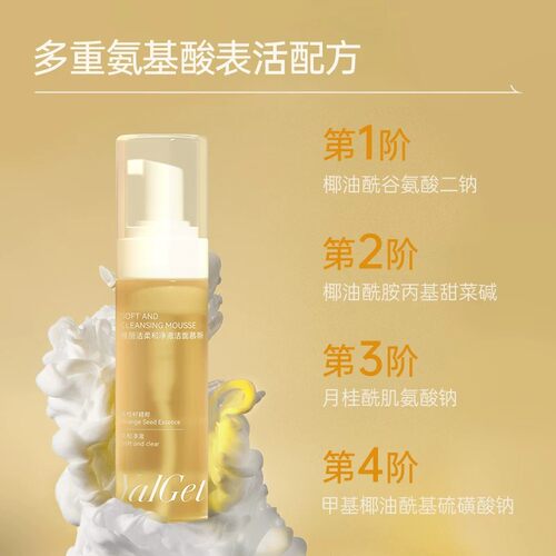 【DD】雅丽洁柔和净澈洁面慕斯