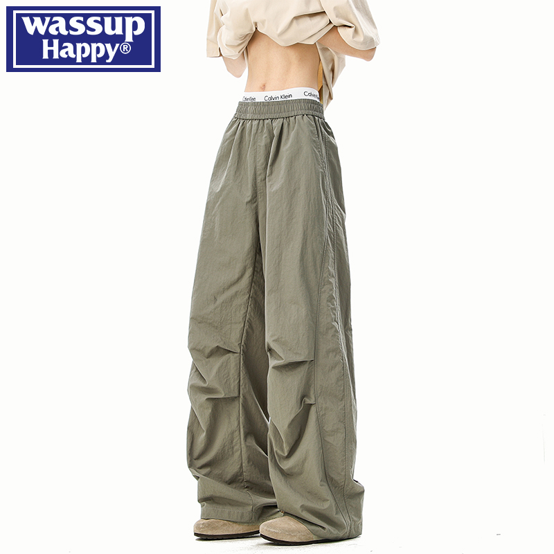 wassuphappy潮流休闲裤男