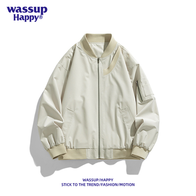 夹克WASSUPHAPPY潮流百搭