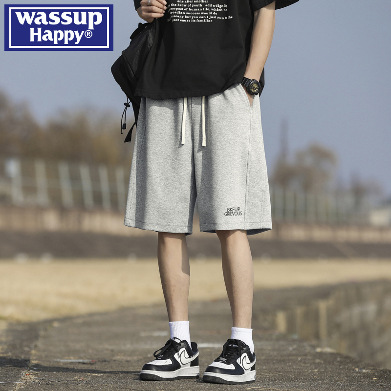 wassuphappy潮流休闲短裤