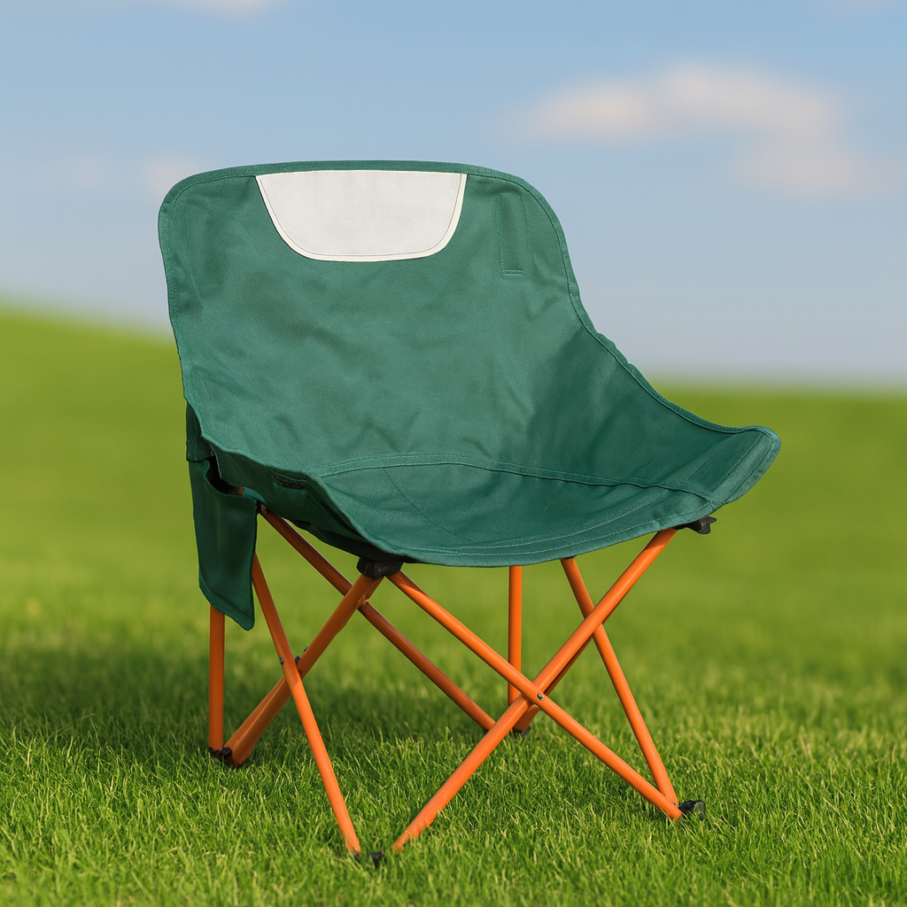 休闲椅户外折叠露营月亮椅