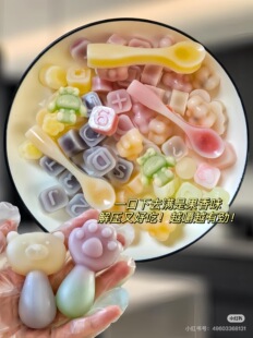 蜡网红爆款腊爆浆瓶夹心平蜡糖儿童糖果零 食皮批发