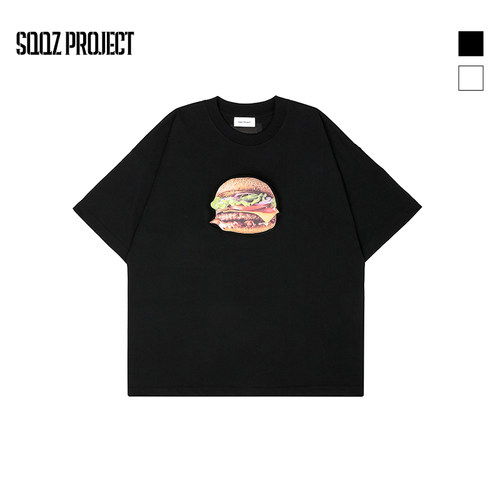 SQQZPROJECT300g重磅宽松圆领T