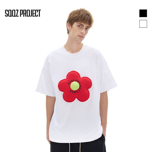 SQQZPROJECT300g圆领宽松短袖T