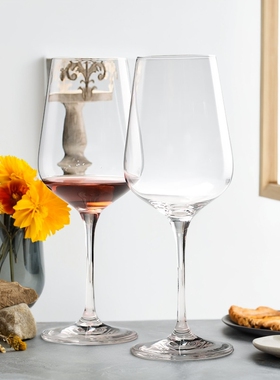 ROUPA罗派家用水晶玻璃高脚杯葡萄酒杯大号波尔多杯子红酒杯欧式