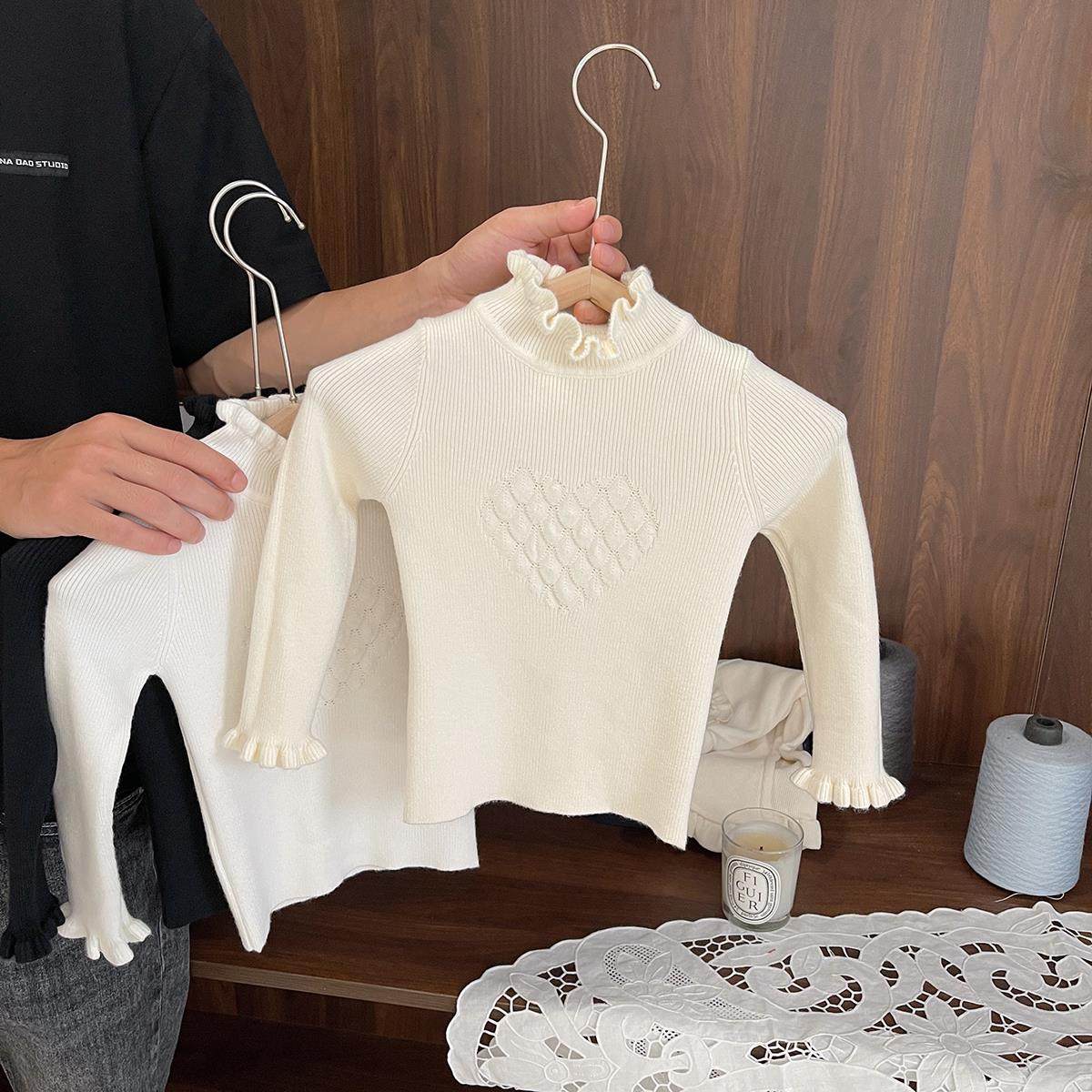 1-6岁女宝宝细针织打底衫4女童秋装2025新款女婴儿童弹力显瘦毛衣,童装/婴儿装/亲子装,毛衣/针织衫,淘宝优惠券,粉丝福利购,淘宝优惠卷