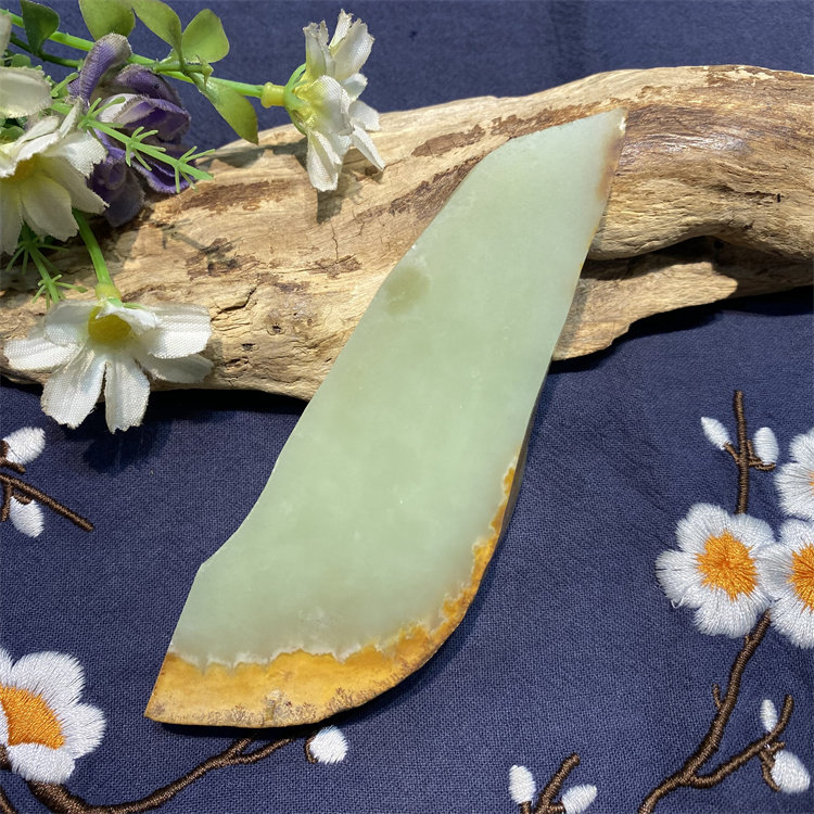 和田玉黄白河磨玉原料原石析木河磨玉吊坠手把件手镯手串摆件岫玉