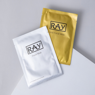 泰国妆蕾ray面膜补水保湿 秋冬 蚕丝提亮收缩毛孔提拉紧致官方正品