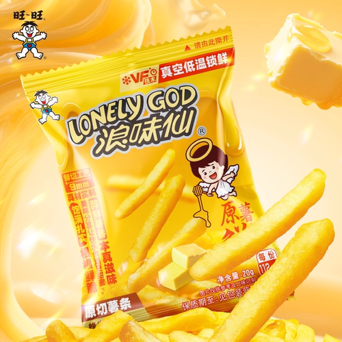 【9月会员特价】旺旺浪味仙原切薯条20g*16