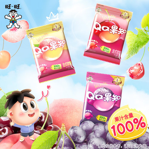 旺旺QQ果知法式软糖剥皮软糖