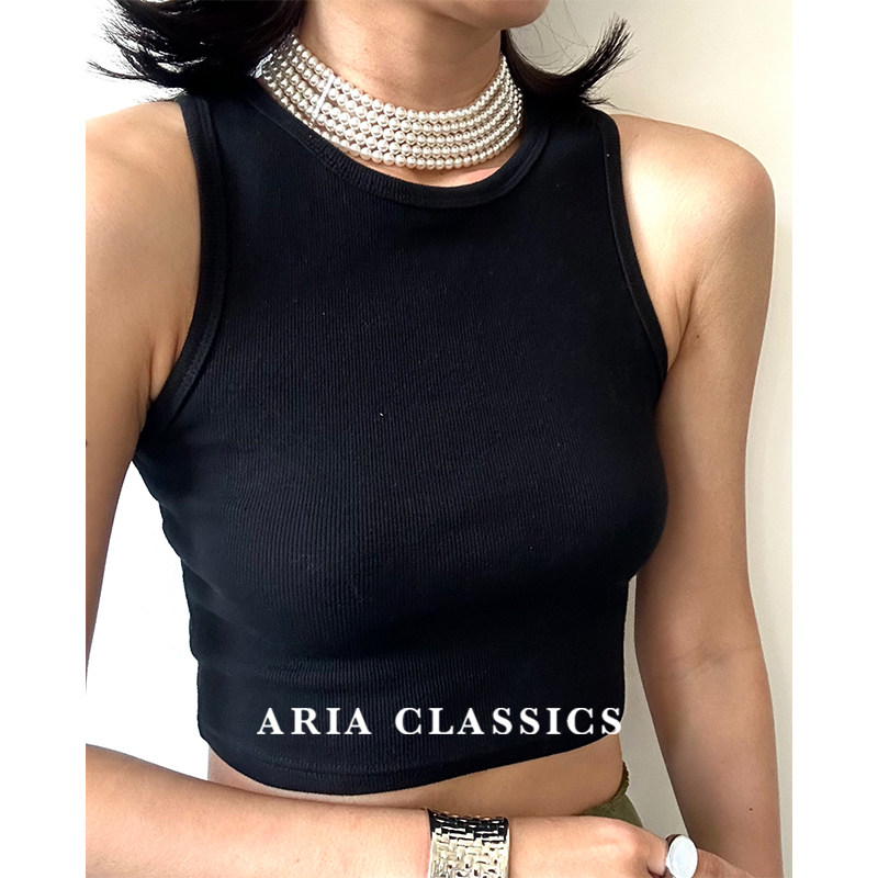 ARIA珍珠项链手工琉璃珠