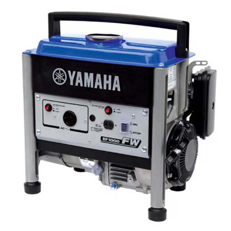 海道汽油发电机雅马哈主机四冲程单相手启动EF1000FW额定0.7KW