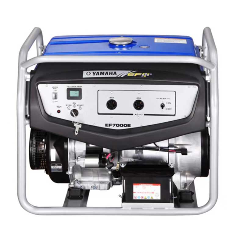 海道汽油发电机雅马哈四冲程单相发电器动汽油发电机组EF7000E5KW