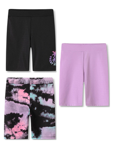 女童夏季速干薄款运动中裤学生训练球裤骑行裤攀岩韵律高中生大童