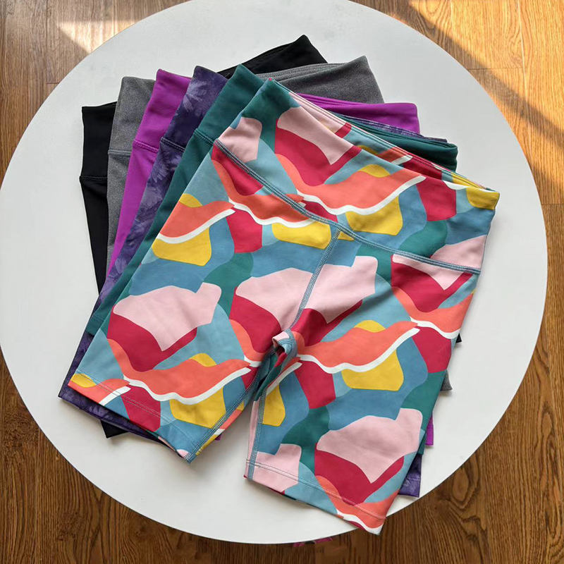 短裤运动女童训练夏季弹力滑轮