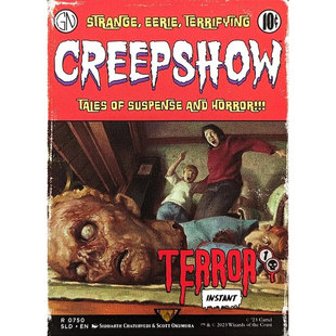 【北境卡牌】万智牌 惊骇 Terror SLD 英文平卡 金