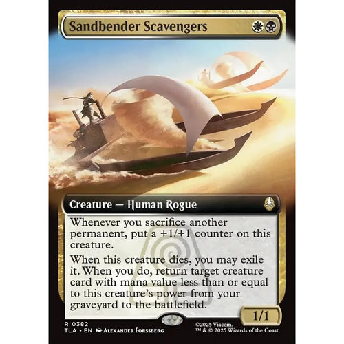 万智牌 运沙拾荒客 Sandbender Scavengers TLA 英文扩画平/闪卡